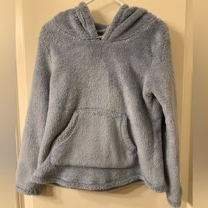 EUC Carter’s Blue-Gray Hoodie with front pocket.